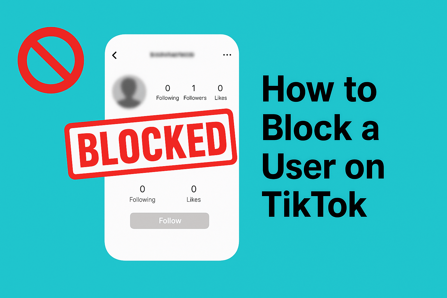 How to Block a User on TikTok