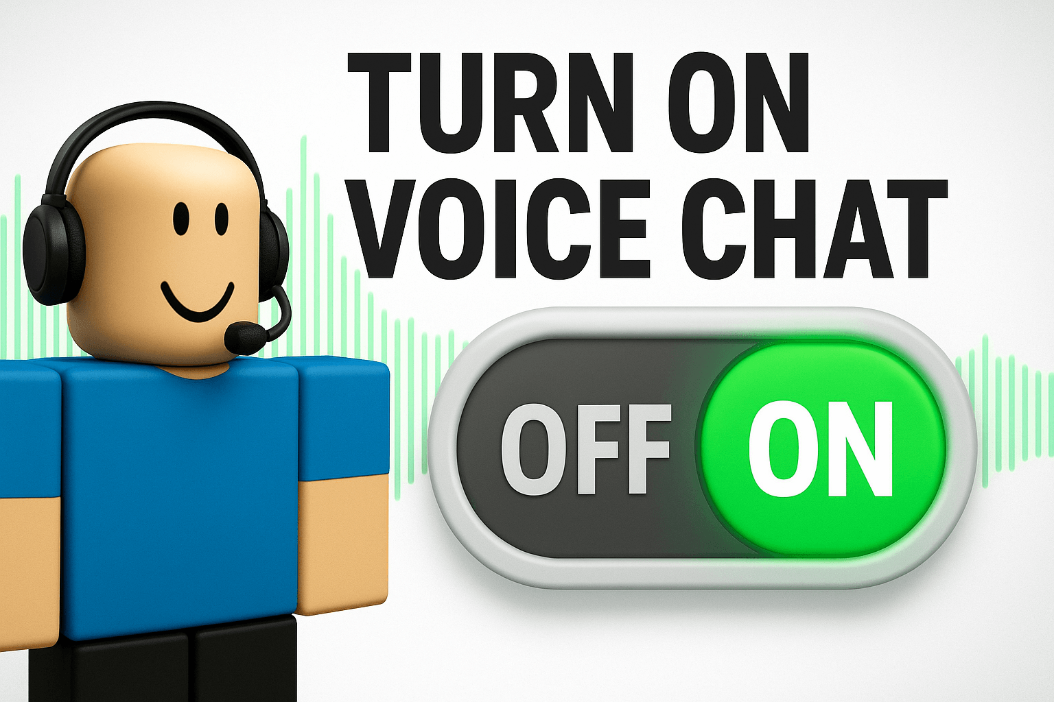 How to Turn on Voice Chat in Roblox