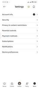 Privacy settings on roblox