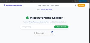 How to Check If a Minecraft Username Is Taken