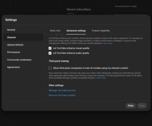 how to delete a YouTube channel