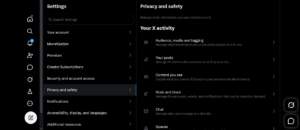 how to make x twitter account private