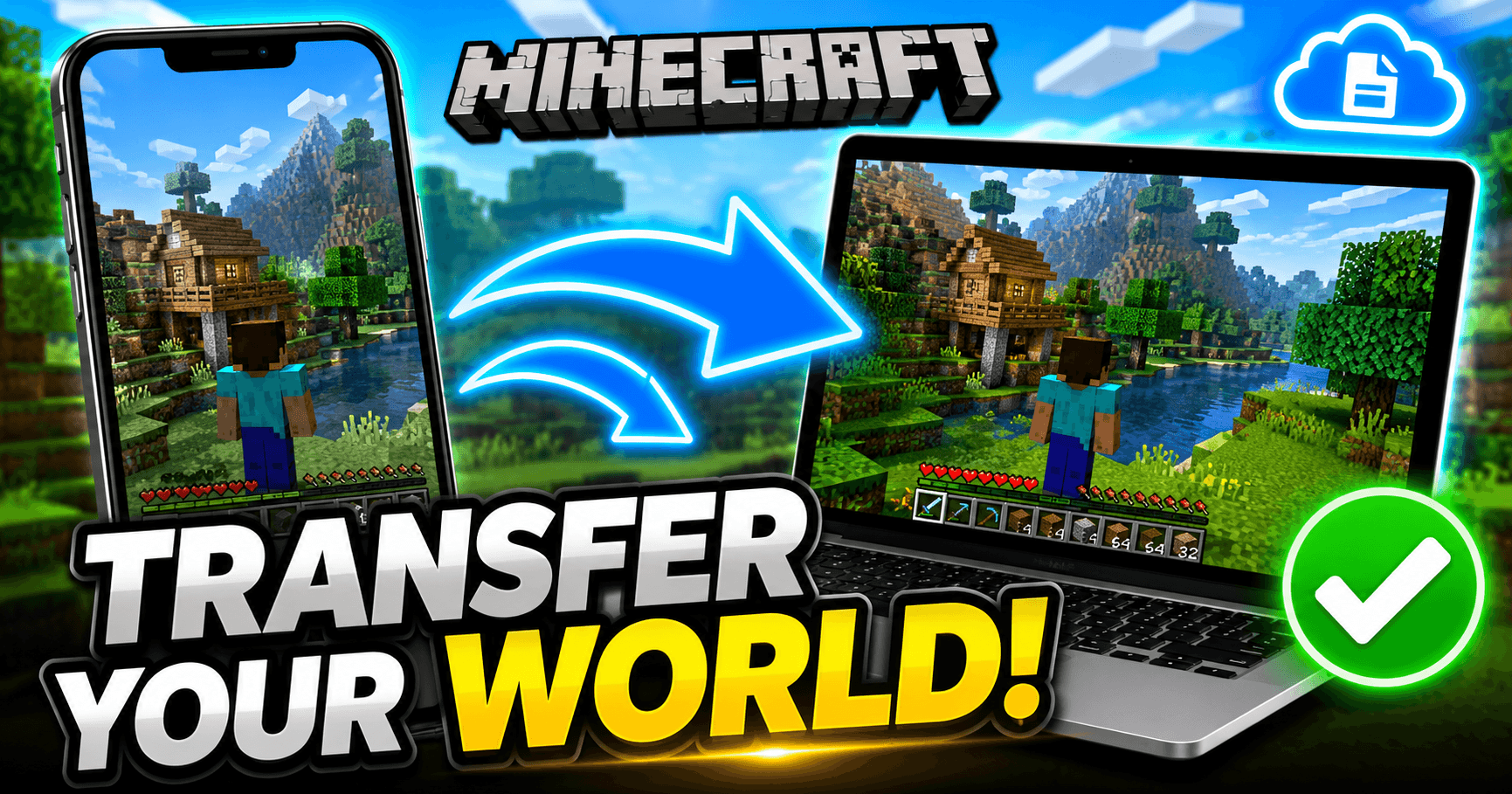 How to Transfer Your Minecraft World to a New Device
