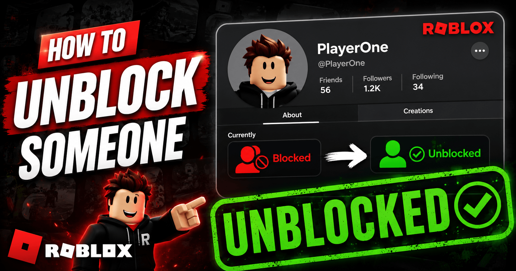 How to Unblock Someone on Roblox: PC, Mobile & In-Game